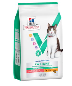 HILLS VE Hill's VET ESSENTIALS NeuteredCat YOUNG ADULT ar vistu 1.5kg